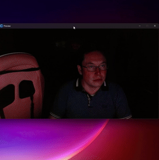 Step 3: Live AI face swap in action